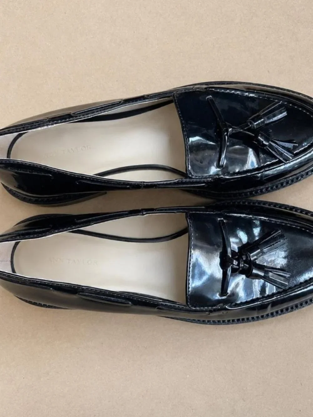 Ann Taylor Women's Black Loafers